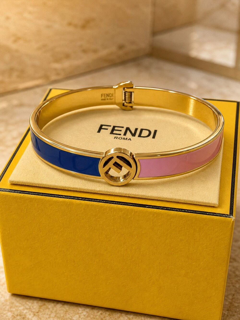 Fendi Modern Designer Bracelet Style 11 | New with Box - Picture 4 of 9